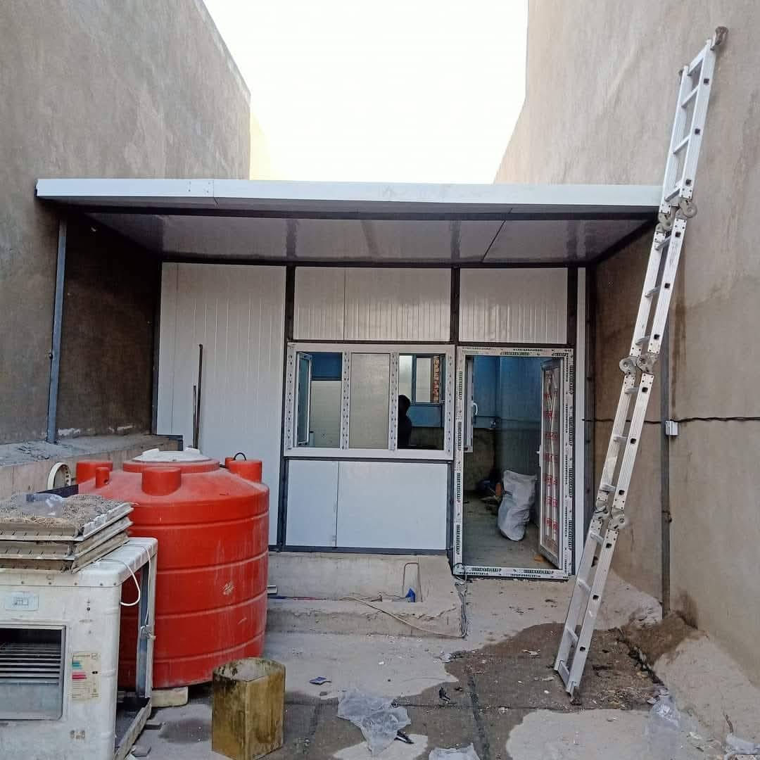 عمل كرفانات سندويج بنل وكافة أعمال الحدادةبغداد للاتصال ***********
