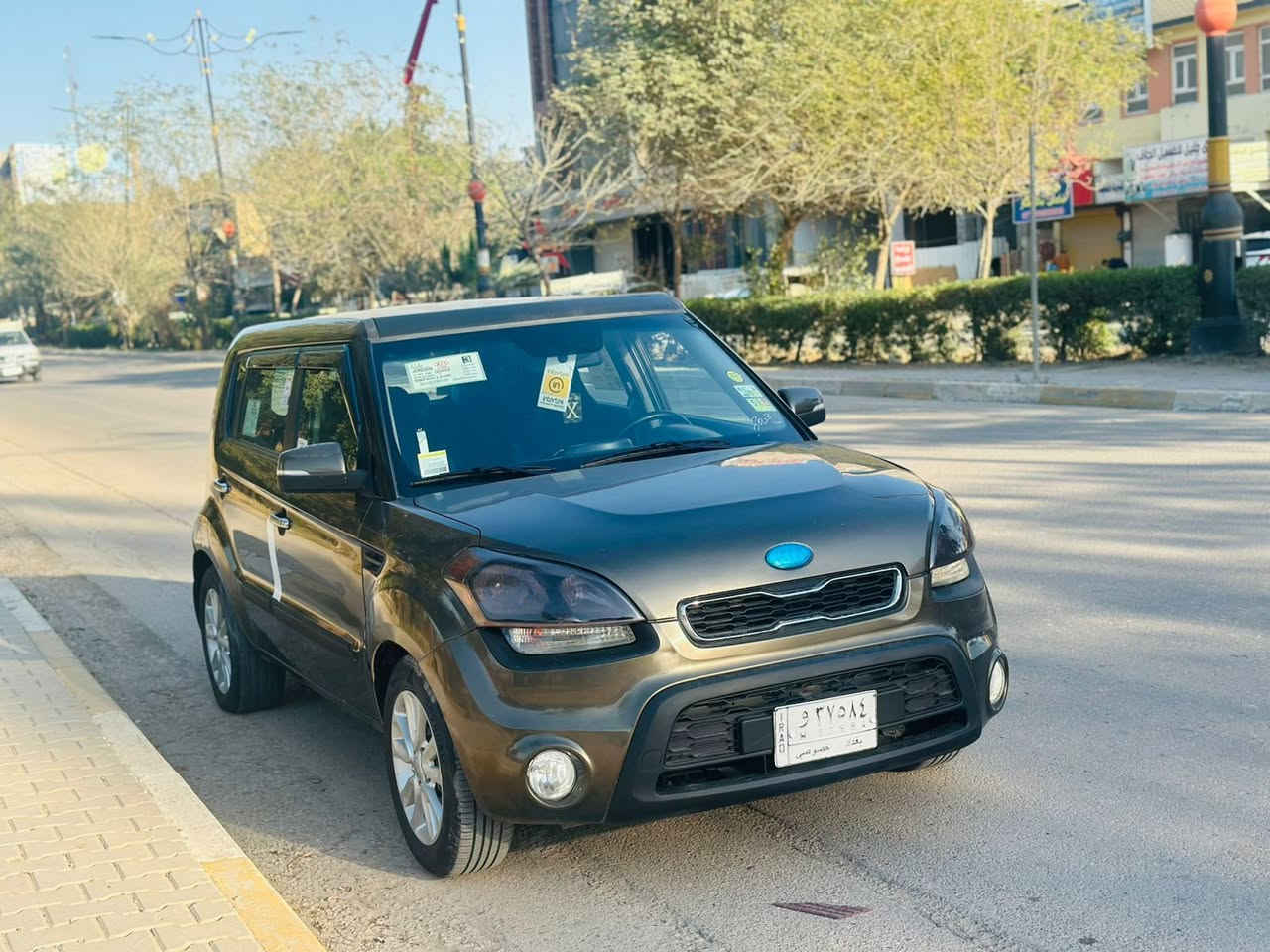 كيا صول موديل ٢٠١٣ وارد أمريكي ضرهه جملوغ بدون دواخل صبغ ٣ قطع محرك ألفين دوش رقم بغداد سعرهه ٩٥ بيهه مجال مكان بعقوبه تصل ***********
