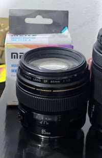 عدسات كانون • ٥٠مم • ٨٥مم
