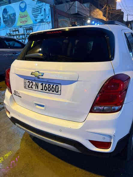 للبيع – شوفرليت تراكس 
 لون أبيض موديل ٢٠٢٢
سنوية جديدة رقم اربيل 
بدون صبغ 

ايرباك سليم 

السيارة نظيفة جداً، استخدام راقي، خالية من العيوب.
المواصفات: شاشة وسطية، كاميرا خلفية، أضواء LED، تكييف ممتاز وتدفئة حساسات جانبيه وخلفية مثبت سرعة
مقاعد جلد 

فول مواصفات 
عدا الفتحه 
اقتصادية 

محرك قوي وناعم
السيارة جاهزة للفحص
الرقم: ***********

العنوان _بغداد _البلديات _نهايه شارع معامل الكاشي بغداد
