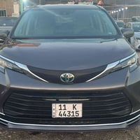 للبيع فقط تويوتا سينا هايبرد وارد أمريكي موديل 2024 حادثها موضح بالصور...