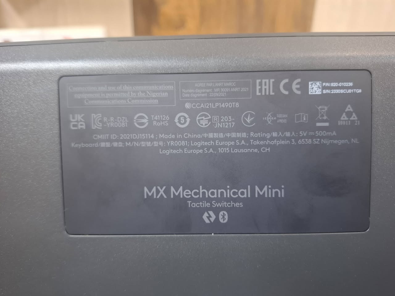 Mx mechanical mini
السعر ٩٠ الف
نظافة مية بالمية وكامل ملحقات كيبل وقطعة بلوتوث والعلبة


**إذا كنت صاحب هذا الإعلان وتريد حذفه لأي سبب، رجاءا أرسل رسالة إلى الدعم الفني**