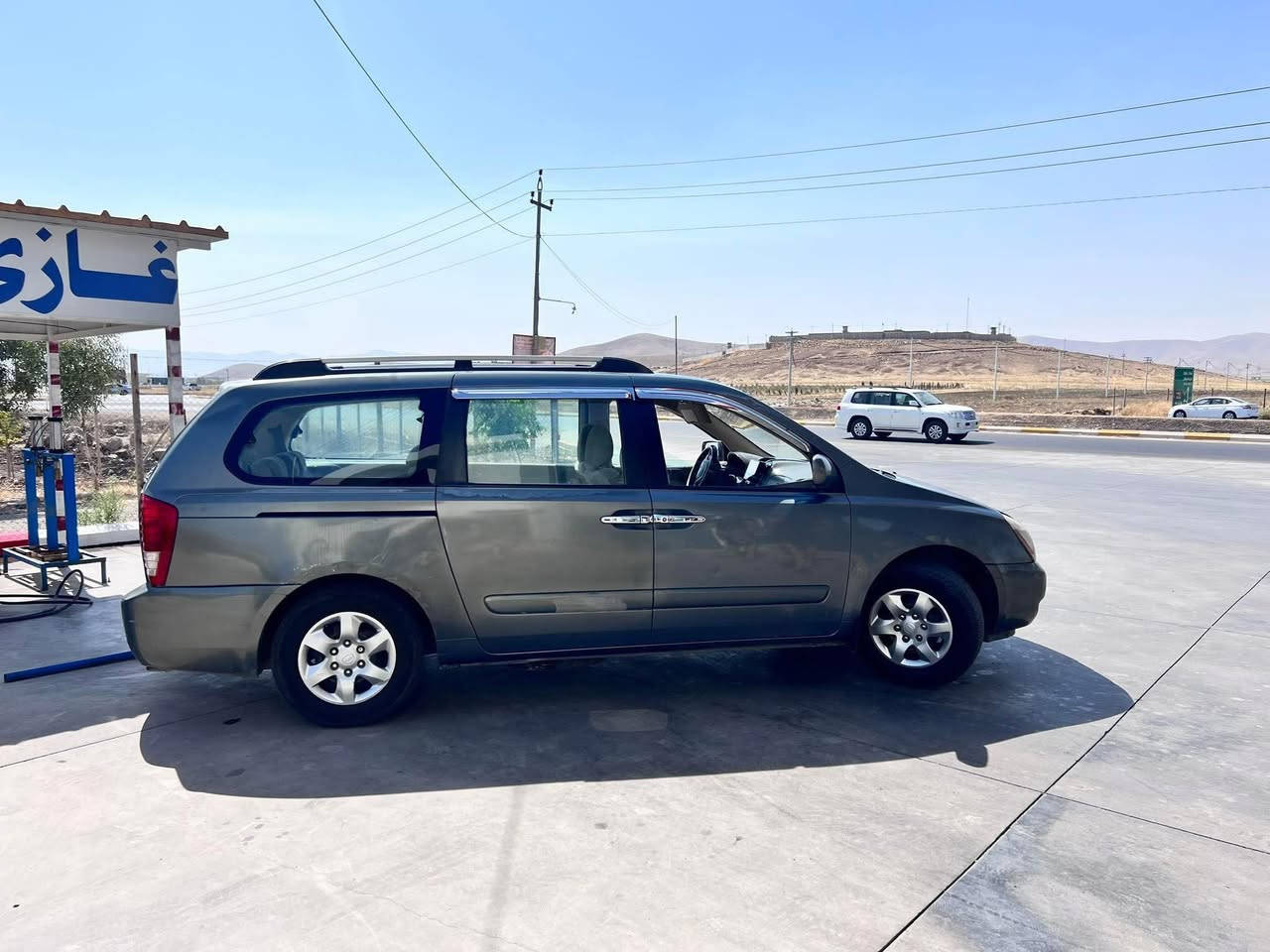 السلام عليكم
للبيع كيا سيدونا 2008 
مكينة 3800 صار 4 اشهر من شديتهة
تبريد كير محرك مكفولات
تخم تاير جديد
السيارة رقم ديالى دولي باسمي 
السيارة بيهة مكانات صبغ ابيع حزام
شادلهة منظومة غاز 80 لتر 
سعر السيارة 120 وبيهة مجال
مكان السيارة بعقوبة 
***********
