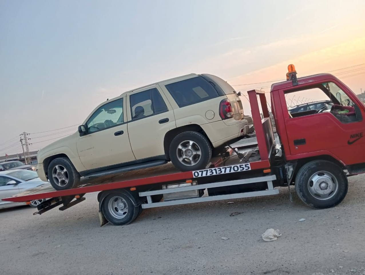 كرين للأجره خدمه 24ساعه بغداد و جميع المحافظات حجي محمد ابو عباس ***********
