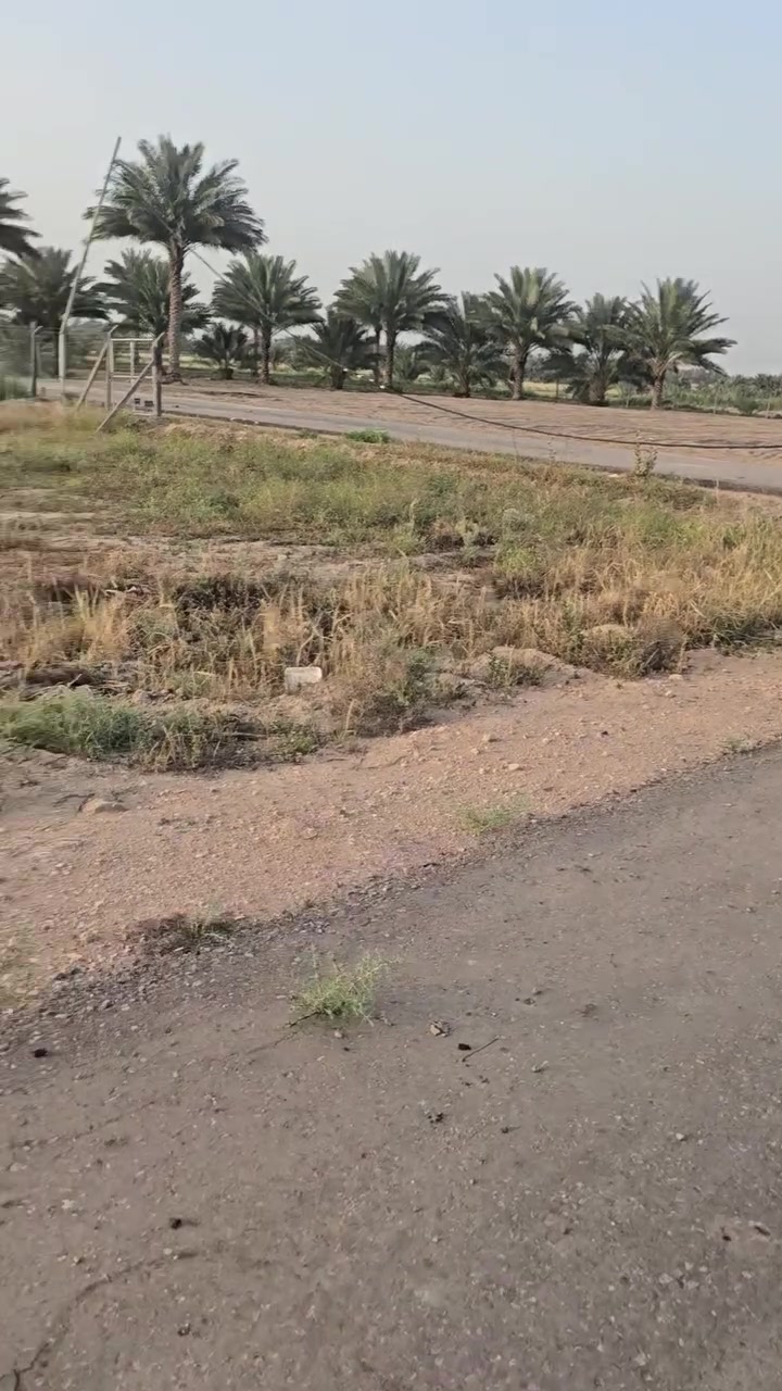 قطعه للبيع مساحه ٥٠٠ متر ركن طابو زرعي سند ٢٥ موقع القطعه قرب مزار علويه شريفه بنت الحسن ***********
