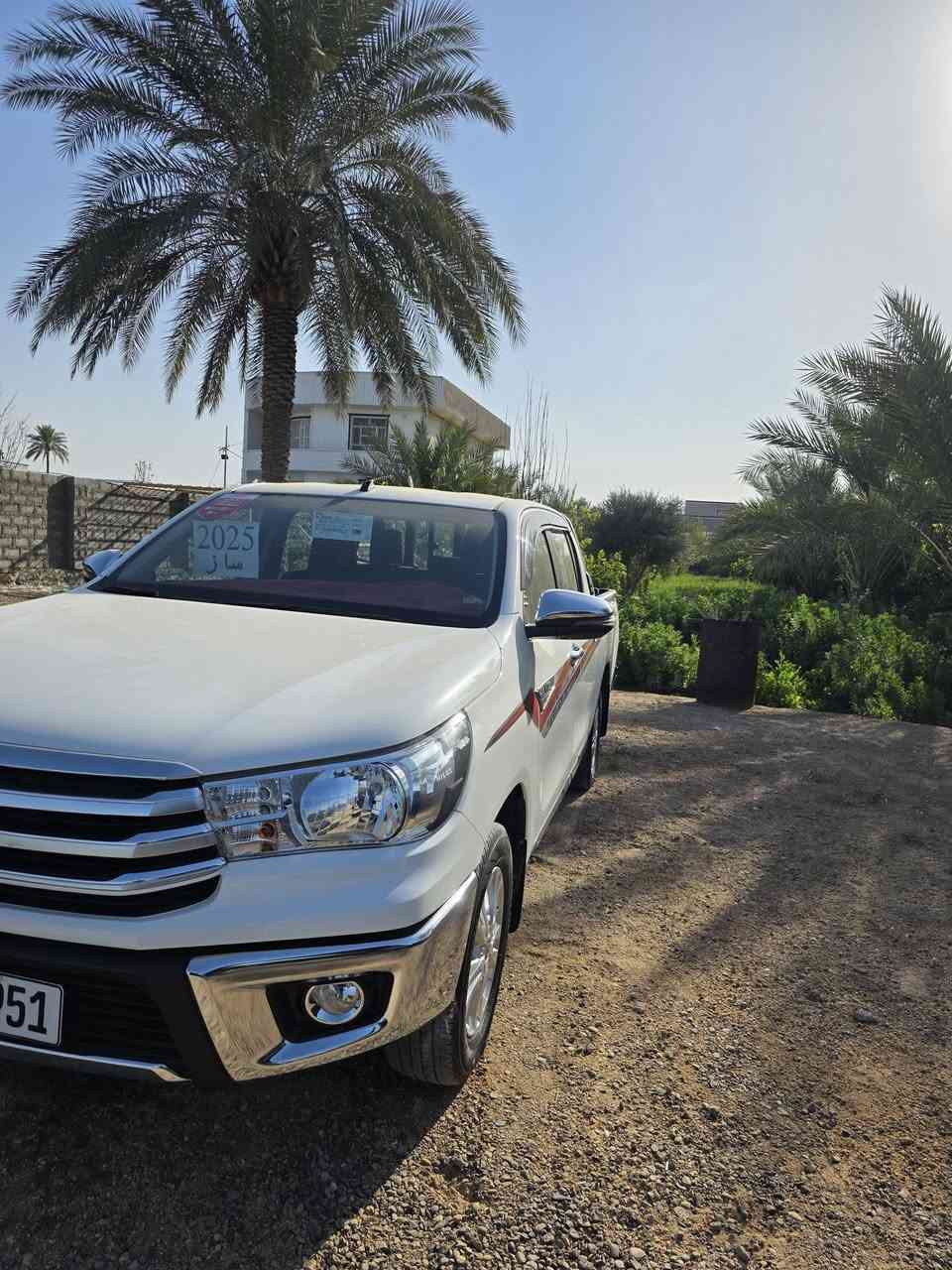 السلام عليكم هايلوكس للبيع ناصي موديل 25 ماشيه 7 الاف رقم اربيل مكفوله كفاله عامه  مكان السياره بابل المسيب السعر 310 ورقه للإستفسار اتصل ***********
