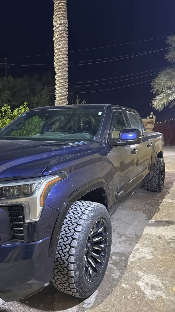 السلام عليكم 
تـويوتا تنـدار  مراوس بلاندكروز 22
الموديل : 2023
المحرك : [ V6 / Twin Turbo ] ⚡️
الگير : [ اوتوماتيك ]
الممشى : [11الف  ]
اللون : [ حبري مميز ] 🩶
الحالة : [ السيـارة وارد أمريكا ضررهـا بجملغ وبلبنيد مصبوغ عله كدهن ]
ومغلفه PPF بأمريكا اصلي 
[ لمعرفة السعر اترك تعليق داخل المنشور وسوف يصل اليك مباشر عبر رسالة نصية ] 📥

[ الـــــمـــواصــفـــــات ]

جكات 

بانوراما 

فور ويل 

- السيـارة فـووووول مواصفات للأخيـر 1 / 1 

[ الاضـــــــافــــــاات ] 

- السيـارة عليهـا أكزوزات
- ⁠- ⁠
غلاف بدي 

ويل تخم اصلي وتايرات 

الموقع : [بعقوبه ] 📍

للتواصل واتس اب او اتصال : [ *********** ]
#toyota #tundra #trd # بلاد, صلاح الدين
