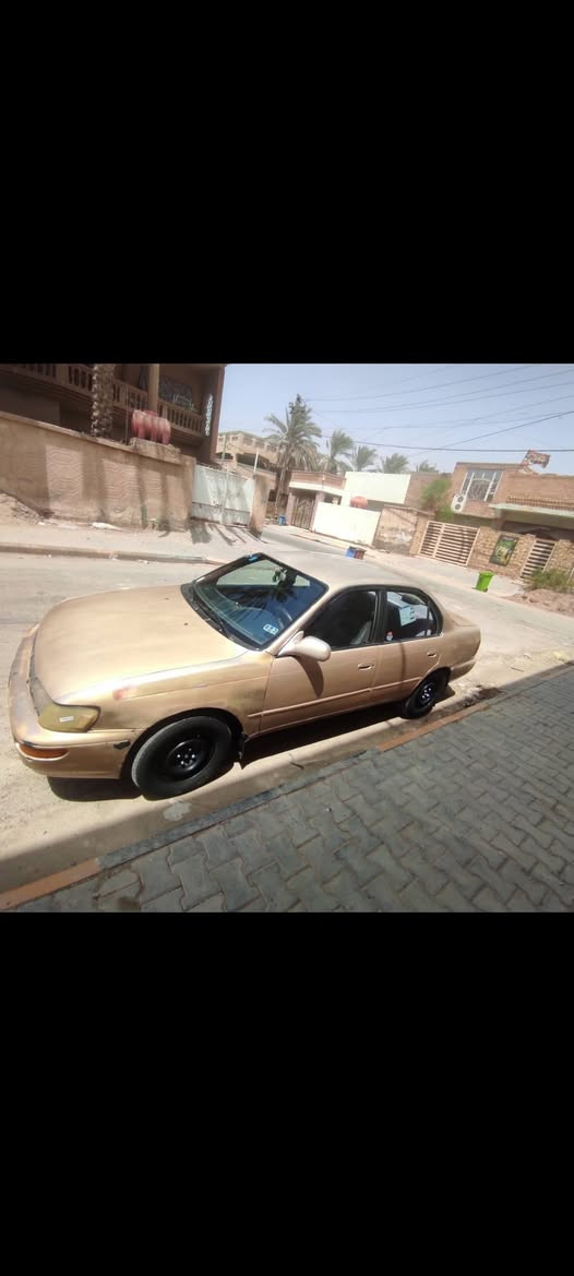 السلام عليكم كورولا موديل 94
سياره للبيع رقم بغداد السنوية ل 28 
السياره محوره مكفوله من الضربه 
كير ومكينه مكفولات  التبريد شغال 

سياره مكانها واسط النعمانيه 
السعر 52 $
استفسار الاتصال على الرقم 
***********/***********
