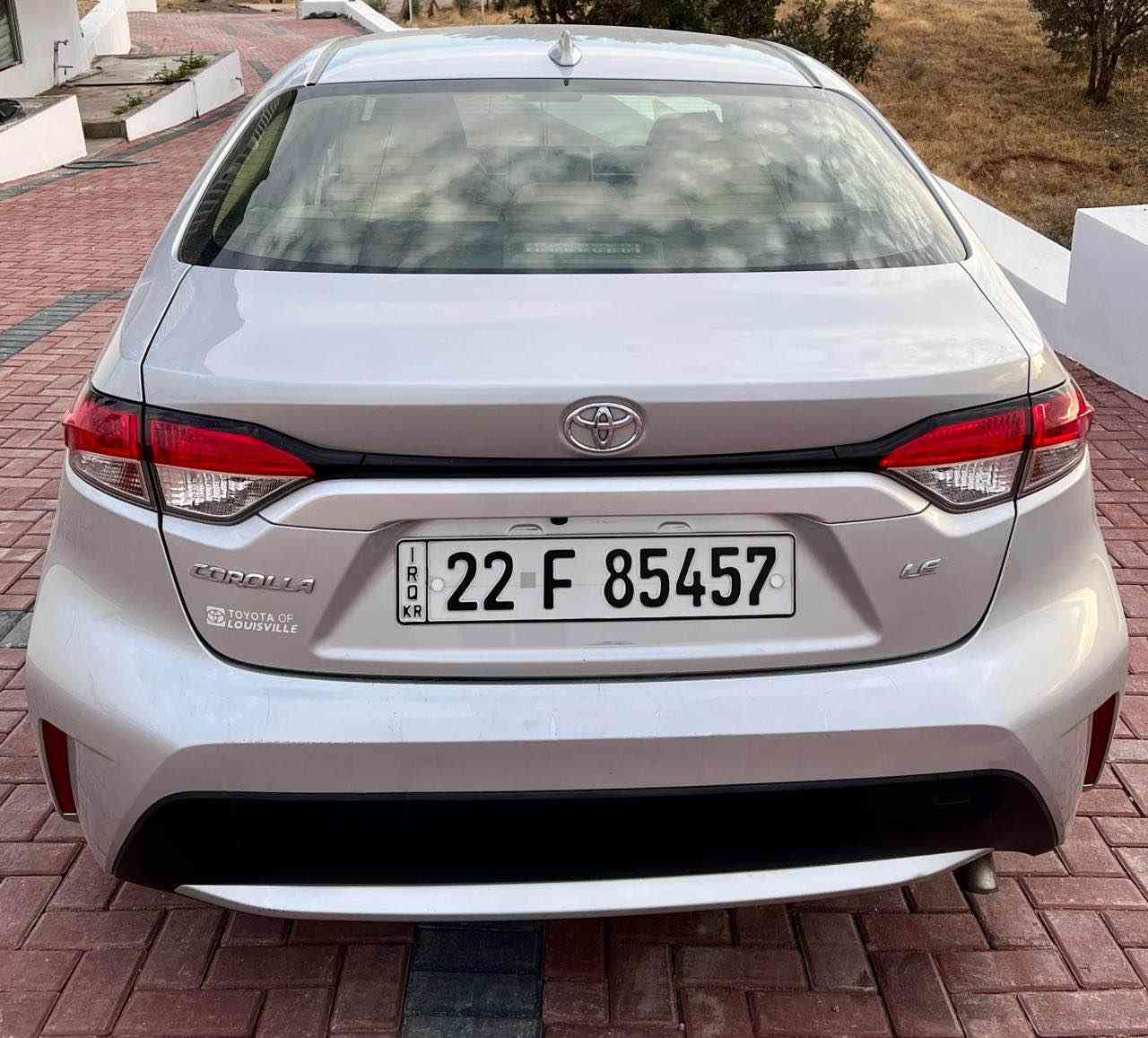 کرۆلا ٢٠٢١ LE 
بۆنیت سبوخە سەرە چامرخەکان بست بست بۆیاخە
بێ ئێرباگ بێ داخیلی 
١٣٧ مەجال 
*********** أربيل, العراق
