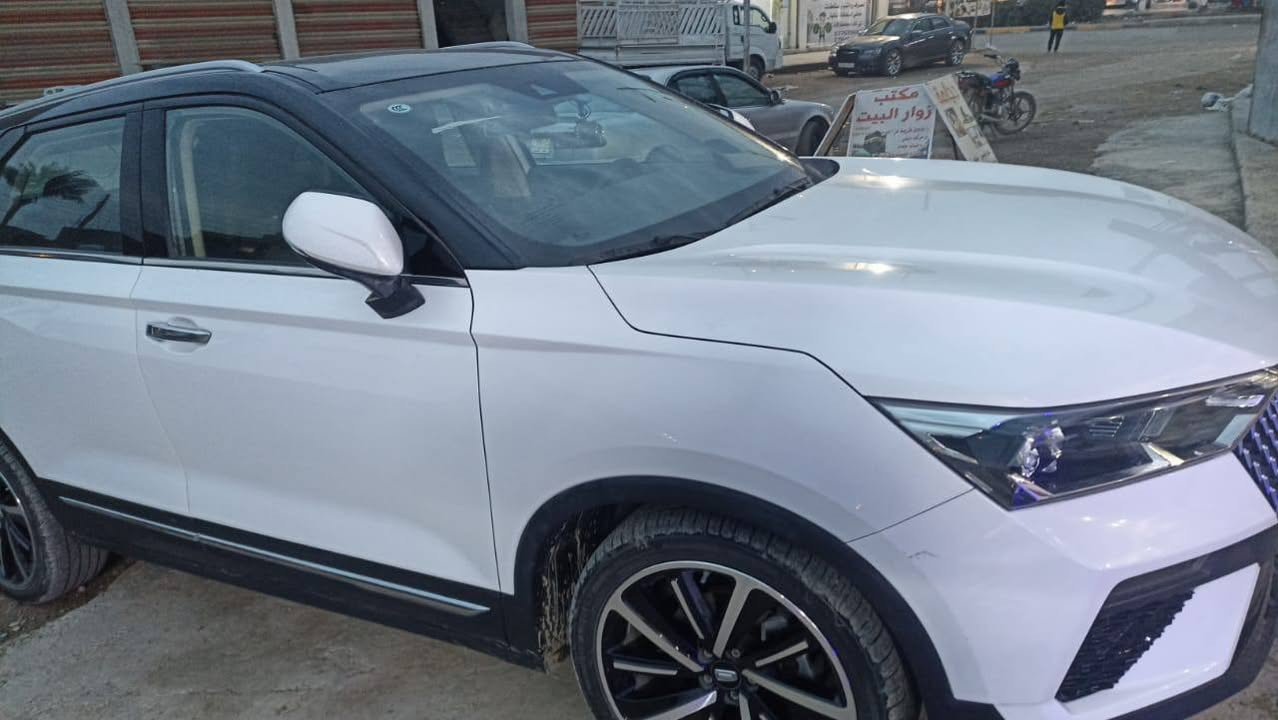 ‏للبيع فاو بيستون t77 موديل ٢٠٢٢
‏رقم بغداد 
‏ مواصفات  
‏بانوراما بصمة ابواب وتشغيل 
‏تحكم ستيرن جهتين 
‏سايد بريك اوتو
‏داخل جلد لونين 
‏شاشات لمس لايت زنون فول led 
‏الون (تيتانيم) حساسات  كامره دواره ماسحه خلفيه
‏كشن جلد كهرباء 
‏مري طي
تحديد مسار 
مانع للانزلاق
تحديث للشاشة ٢٠٠ دولار 
كامرة مراقبة 
اتو هولد
‏محرك اربعة سلندر 1500 تيربو كير 7 نمر 
‏تبريد قطعتين
‏جديده السياره بمعنى الكلمه واحلى من الصور وبعد بيها موصفات
‏السعر ١١٥ هاتف ***********
ارخص سيارة بالسوك
