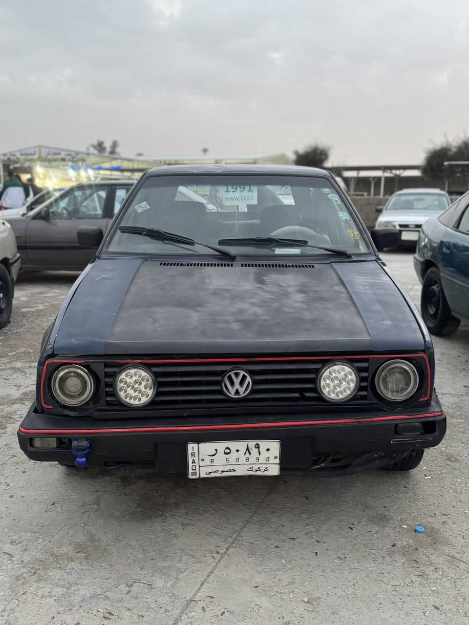 سياره كولف موديل 1991 محرك كير بشرط  لا صرف لا بخار محرك جيتا مو عسكري ٥ نمر سياره نظيفه جدا مابي اي شي ابشرط دفتر بنزين بيه كهربائيه كلها شغال تخم صدرجدبد اطارات جديد سعر ٢٦وبي مجال بسيط للاستفسار رقم هاتف ***********عنوان كركوك
