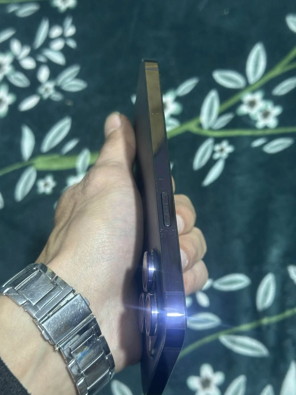 سلام عليكم 14promax ذاكرة 256جهاز لوك ضمان ماستر مكفول من الشخط لون بنفسجي بطاريتة 84شحنة يخبل جهاز مفول ماخذة جديد مصارلة شهر سعرة مليون قفل تلفون جديد كلشي اكو بسوك ***********راسلني وتدلل
