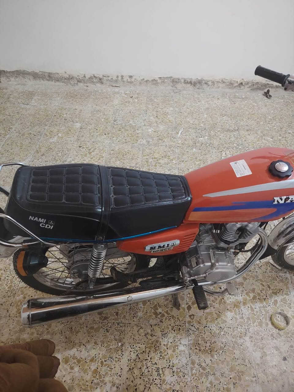 دراجه نامه للبيع موديل 2014 تعميره بلاديه اوراق وكليه سيد خلدون دراجه مكفوله كفاله عامه متواجد ع لفيس وهذا رقمي *********** عمارة, ميسان
