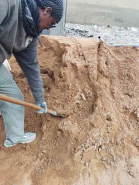 بغداد • تصعيد مواد • تنظيف من انقاض