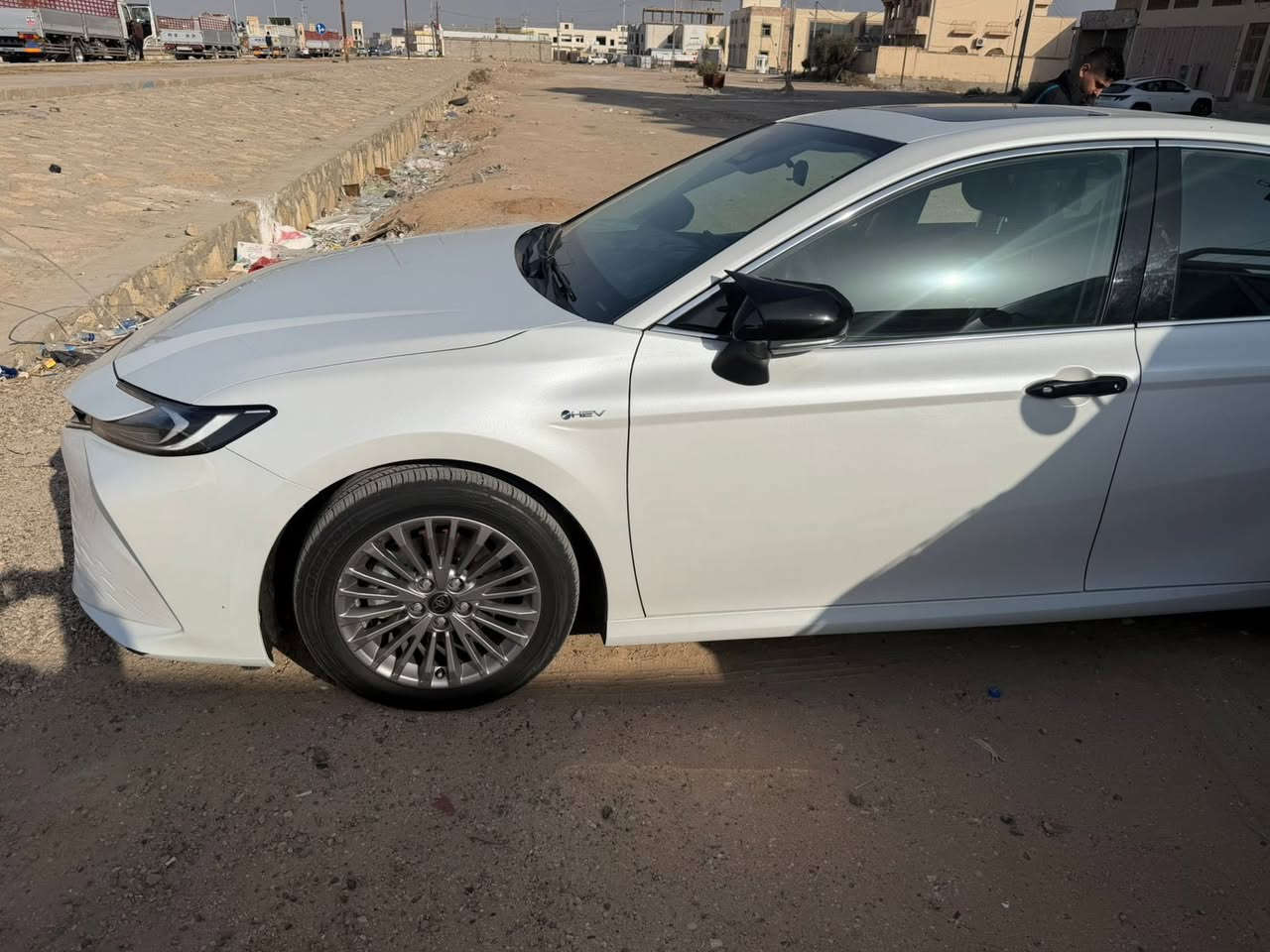 كامري ٢٠٢٤
تجميع صين ماشيه ٥١ الف
رقم بغداد جديد  مكفولة من صبغ والتبديل والبارد فقط الطخه الموضحه بصوره بعدها وموضحه ب سونار سيارة فول ١/١ فتحه وبصمه ورادار وكشن كهرباء ويل كب وكامرة 
المكان الرمادي السعر ٢٩.٩٠٠.٠٠٠ عراقي 
***********
