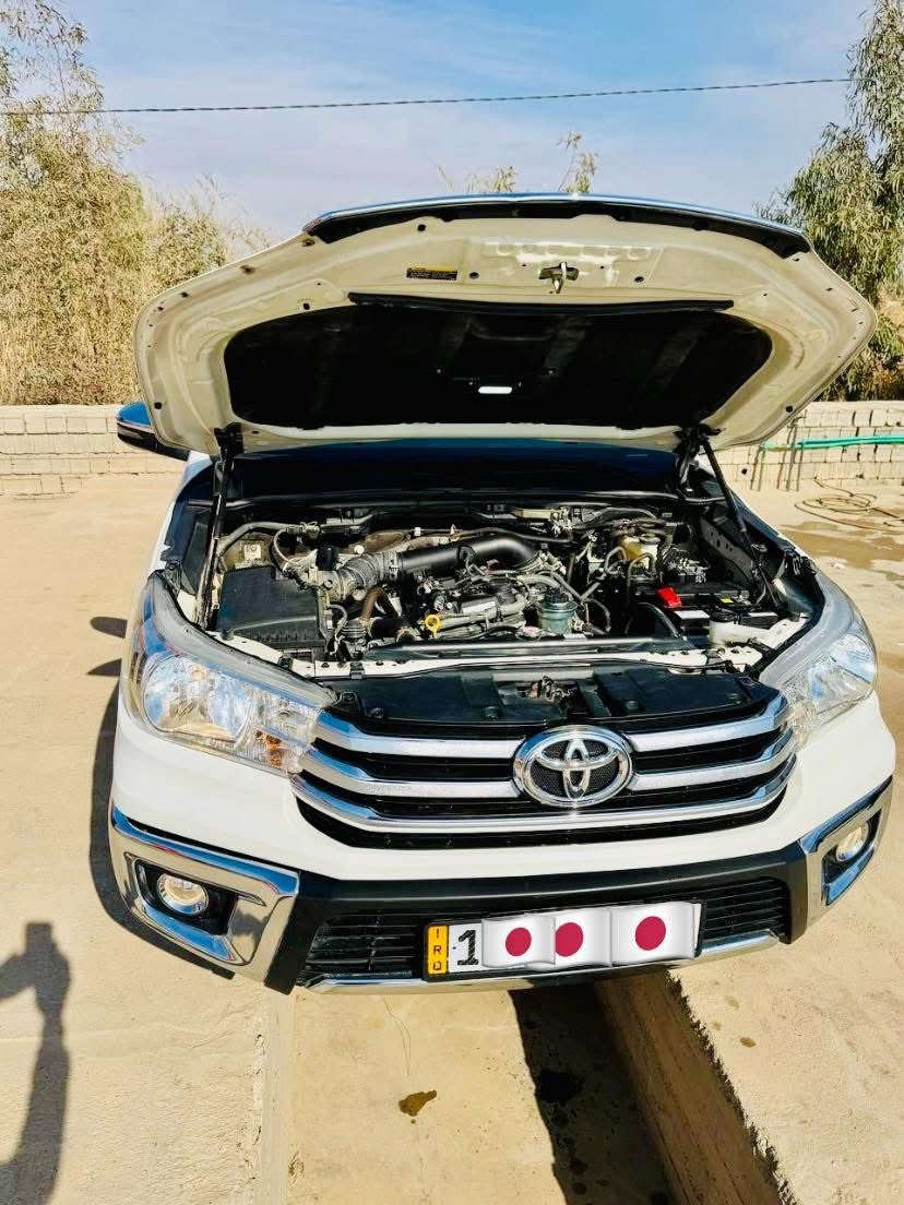 السلام عليكم ورحمة الله وبركاته🤍
🟥غير متواجد عالفيسبوك🟥

للبـيع تويوتا هايلوكس 2025 SAS
بعدها على وضع الشركه والضمان🔥

المواصفات 👇🏻——————————————-
گيـر أوتوماتيك 🕹️
تحكم سترين جهتين 
مثبت سرعه 🚀
بنـيد ابو اللايـت
اللايـت هيـدروجين البلاد 
كشنات مخمل
تـبريد قطعتيـن ❄️
ارضيـات
ويل كب كروم🩶
شاشـه كبيـره 🖥️
كامره خلفيـه 
الممشى 15 الف كيلومتر 
مرقمه بغداد وكامل
وبعد مواصفات الـساز معروفه 🇯🇵🔥
السيارة مال جناي وبالعافية عالياخذها🌸🌸.

السيارة بعدها على وضع الشركه جديده بريحة الوكاله ✨تحت الضمان ومامدوشمه عالبلاد
تحويـل ثاني يوم مكـاني ديالـى
السعر 320 وبـيها مجـال بسـيط

***********
