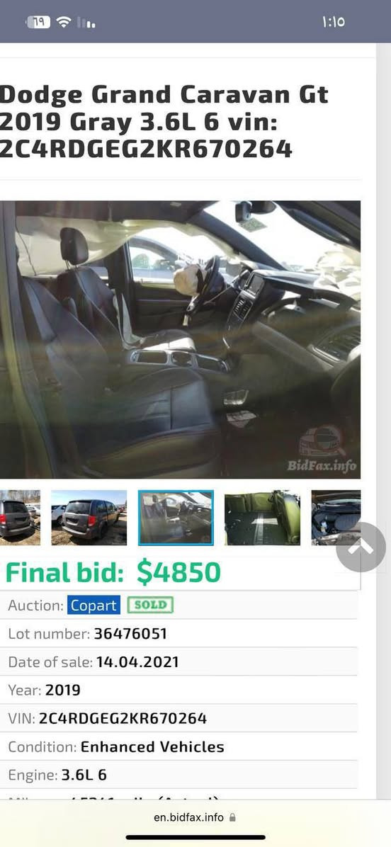 السلام عليكم كرفان 2019رقم بغداد جيتي فول مواصفات 
1بصمة
2كشن كهرباء 
3بيبان كهربائية
4بردات بلادي
5 3احصنة 
6 تشغيل عن بعد 
7كشن جلد منفصل 
حادث جاملغ وبنيد فقط بدون دواخل مكينة كير تبريد صدر جاهزة باسمي السيارة معايزهة شي تراي وين ميعجبك استخدام شخصي السعر 188 مجال بسيط مكاني بغداد حي العامل ***********
