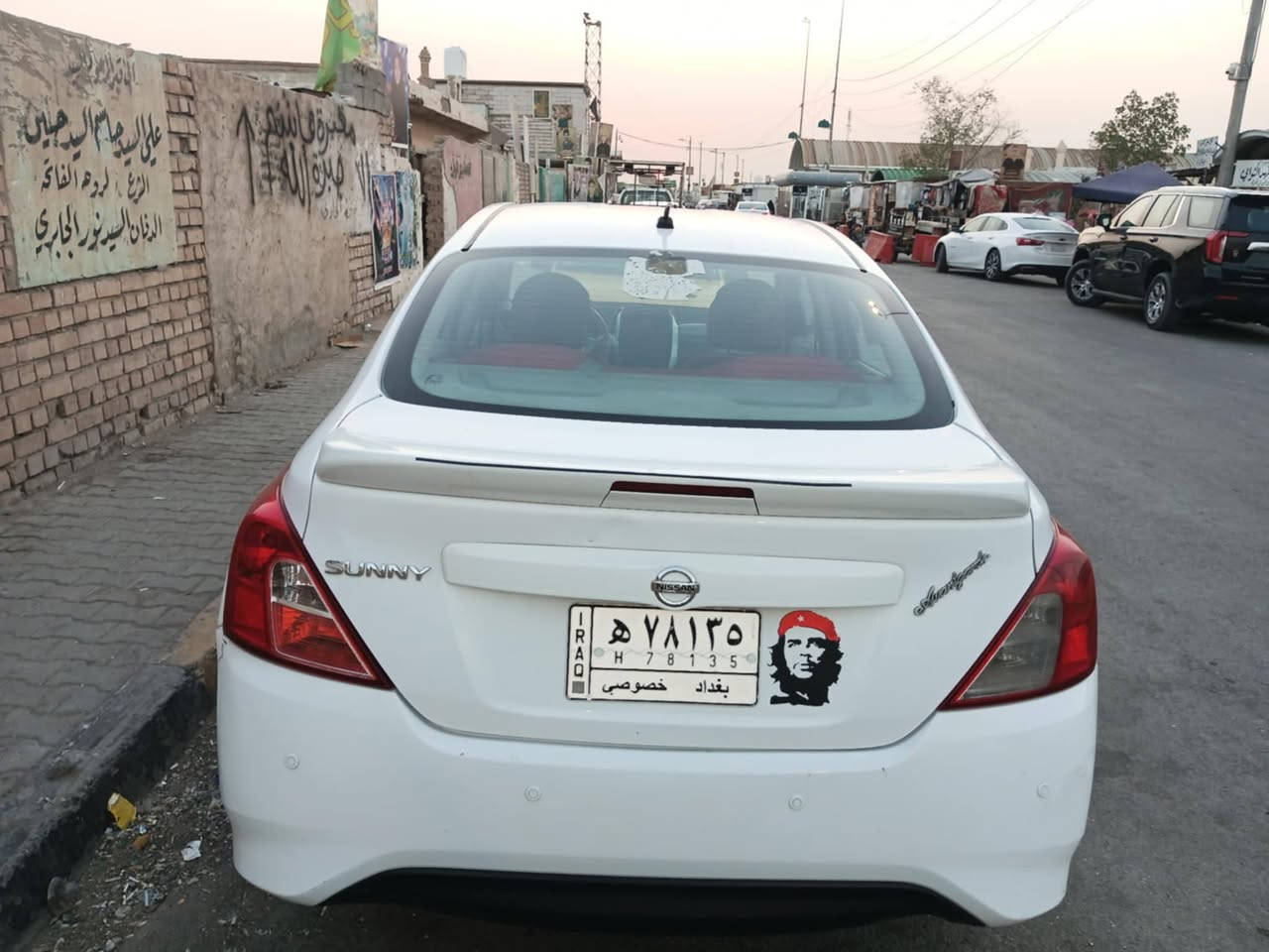 سلام عليكم نيسان سني 2020 سنويه صاقطه ما عده قطعتين بل باب شويه أو بل بكلايت الوره شويه رقم بغداد شاشه كامره ارموش ويا دبل اشاره سياره نظافه احله من الصوره بيع أو ترهم امراوس السعر 110 أو بيه مجال قليل المكان حيدريه خان النص ***********
