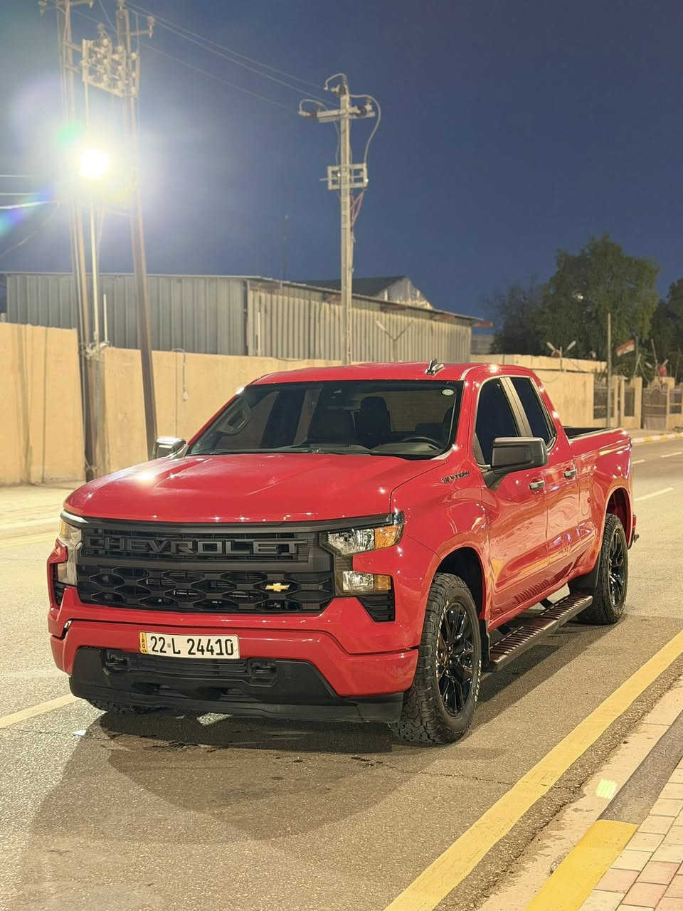 سلفرادو 2024 لون مميز (بصمه) 
بيه تضليل مرخص من المرور (80‎%‎)
رادارت تشغيل عن بعد
رقم اربيل تحويل او وكاله
محرك 2700 تيربو
ماشيه 14 الف
السعر 248
مكانه كربلاء 
للاستفسار ***********
