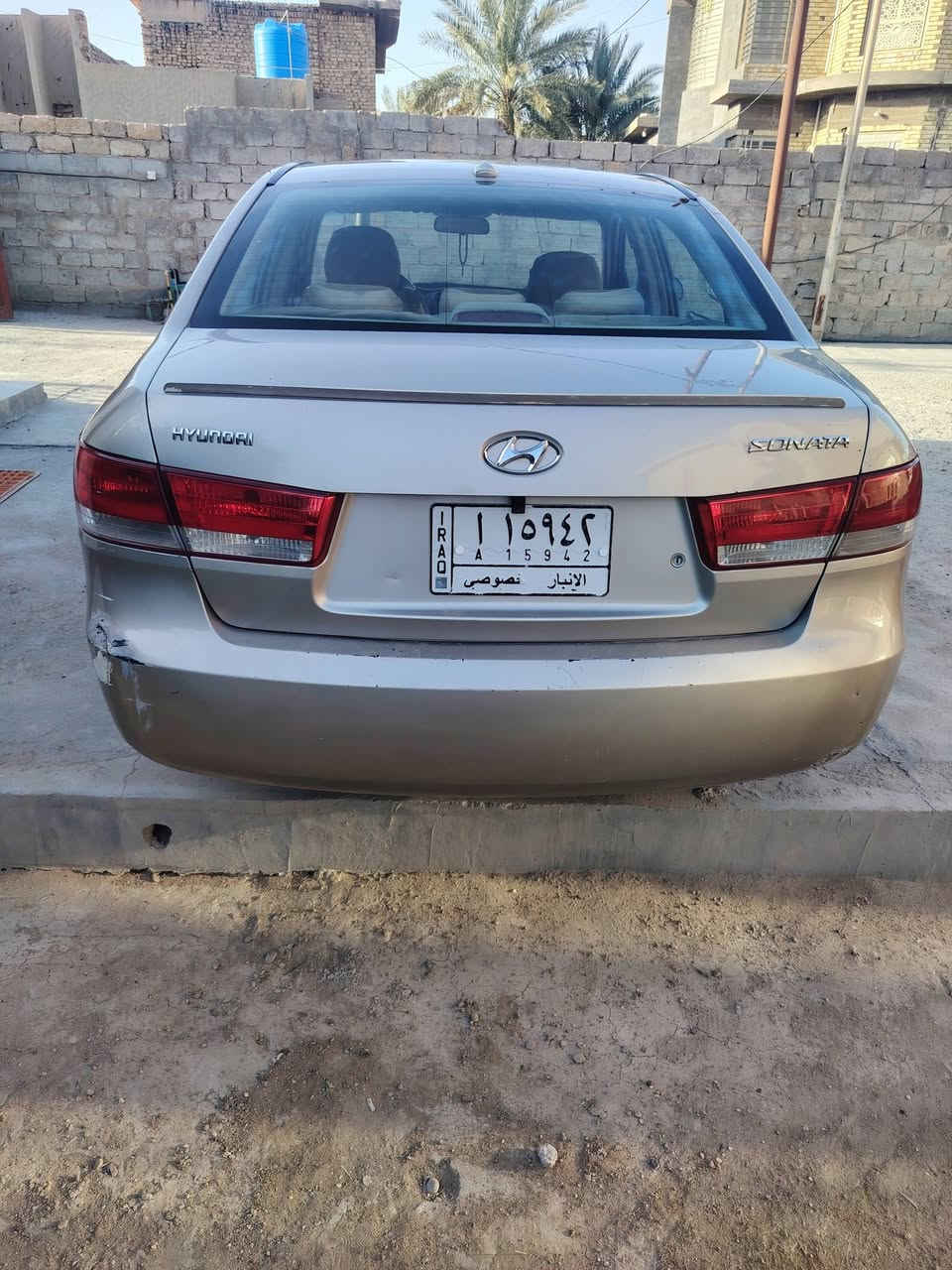 سلام عليكم للبيع سوناتا وارد أمريكي موديل ٨ محرك ٢٤٠٠ رقم أنبار تحويل ثاني يوم بيها صبغ اقل الحزام ابعها حزام ضرر جاملغ الأمامي مبدل جاملغ وبنيد كشن كهرباء فتحه سقف مكان السياره فلوجه *********** السعر ٨٥
