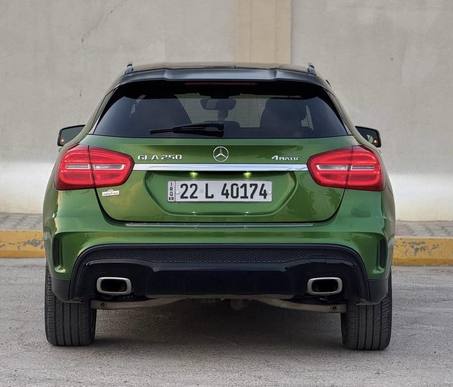 السلام عليكم
مرسيدس GLA 250 2016
وارد امريكي 

لون مميز — سيارة بحالة ممتازة

🔶 الحالة:
 • بدون ايرباك
 • بدون دواخل
 • صور الحادث مرفقة بالمنشور
 • رقم أربيل الجديد
 • تحويل وكالة مضمون

⸻

⭐ المواصفات والتجهيزات:
 • تشغيل بصمة + 5 بصمات
 • ترحيب أبواب
 • مقاعد جلد
 • مقاعد تدفئة + مقاعد كهربائية دبل مع ميموري
 • رادارات
 • تبريد قطعتين
 • شاشة كبيرة
 • كاميرا دوّارة
 • فول تحكم ستيرن
 • إشارات على المرايا
 • شفتات ستيرن (Paddle Shifters)
 • كير تعليك
 • نظام إطفاء ذاتي عند الازدحام
 • مرايا قلاب كهربائية
 • جنطة كهرباء
 • دبل اكزوز
 • ويل كب
 • بلوتوث
⸻

⚙️ المحرك والأداء:
 • محرك 2000 تيربو
 • دفع رباعي 4MATIC
 • قوة 208 حصان
 • تسارع السيارة يخبل

⸻

📍 موقع السيارة:

بغداد – الدولعي

⸻

📞 للتواصل والاستفسار:

***********
***********
