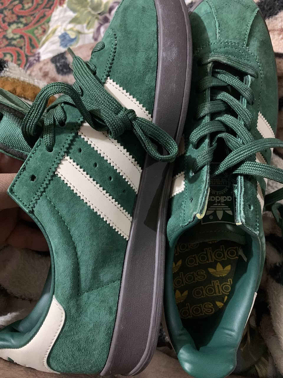 اديداس برومفيلد من جماعة السامبا اصلي وكالة بدون كارتون فقط الحذاء قياس 45 طول القدم 29 السعر 25 مع التوصيل


**إذا كنت صاحب هذا الإعلان وتريد حذفه لأي سبب، رجاءا أرسل رسالة إلى الدعم الفني**