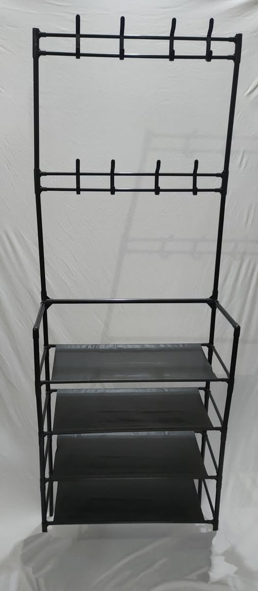 جزامة ورفوف من المعدن
4 طوابق مع تعلاكات ملابس 
القياسات:
155 سم الطول 
60 سم العرض 
27 سم العمق 
متوفر توصيل كل المحافظات


**إذا كنت صاحب هذا الإعلان وتريد حذفه لأي سبب، رجاءا أرسل رسالة إلى الدعم الفني**