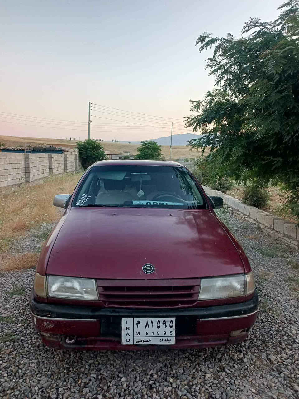 ئۆپڵ مۆدێل 1992 مەکینە18 
بێ خایس بێدەعموولێدراو
شوێن دەوروبەری ڕانیە

ژمارە *********** رانية, السليمانية
