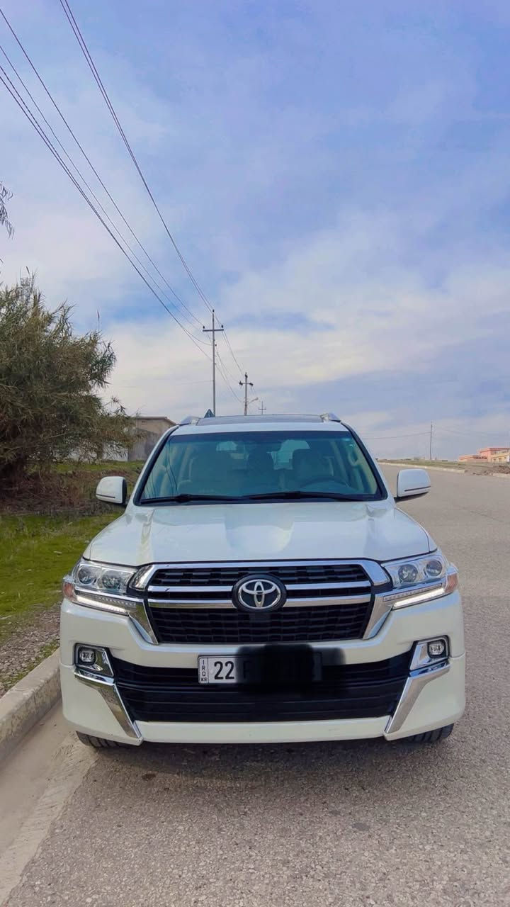 السلام عليكم 👋

لاندكروز  2021   🇯🇵🇯🇵  جيهان  8 سلندر   GX 

السياره جديده جداا بحاله الوكاله 💯

 ✅✅ ماشي 45000 الف حقيقي شرط الفحص

محرك. 8 سلندر 4.7 المرغوب 

  6 ايرباك
كاميرا 
كشن سائق كهربائي 
كشنات مخمل
بصمة أبواب 
حساسات 
 شغال 
 سلايت 
 ثلاجة  

السعر  اتصال واتساب 
***********
*********** اكر, نينوى
