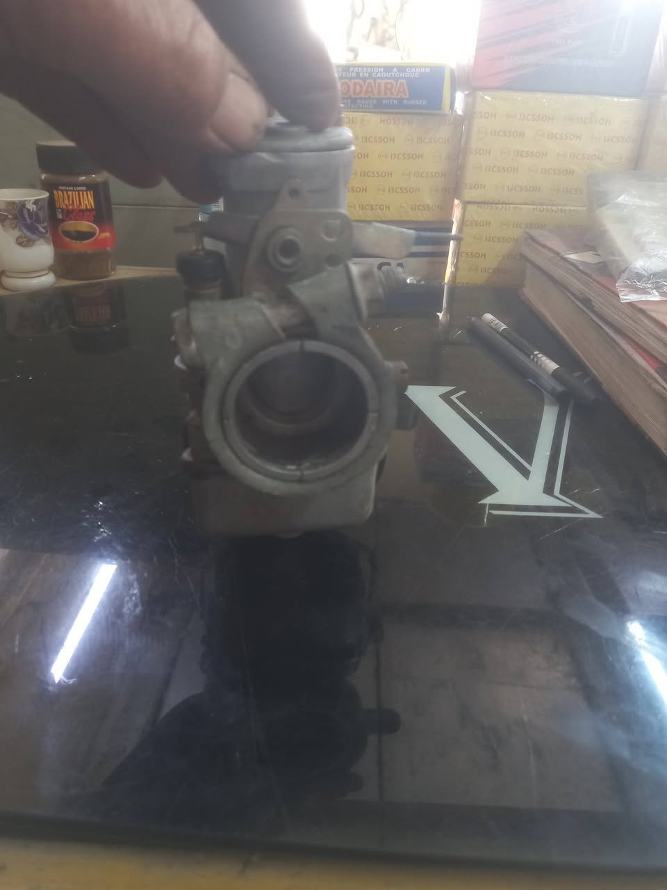 السلام عليكم كابريتر للبيع بصمةاني مكلف بنشرديالى بعقوبة رقم صاحب كابريتر***********
