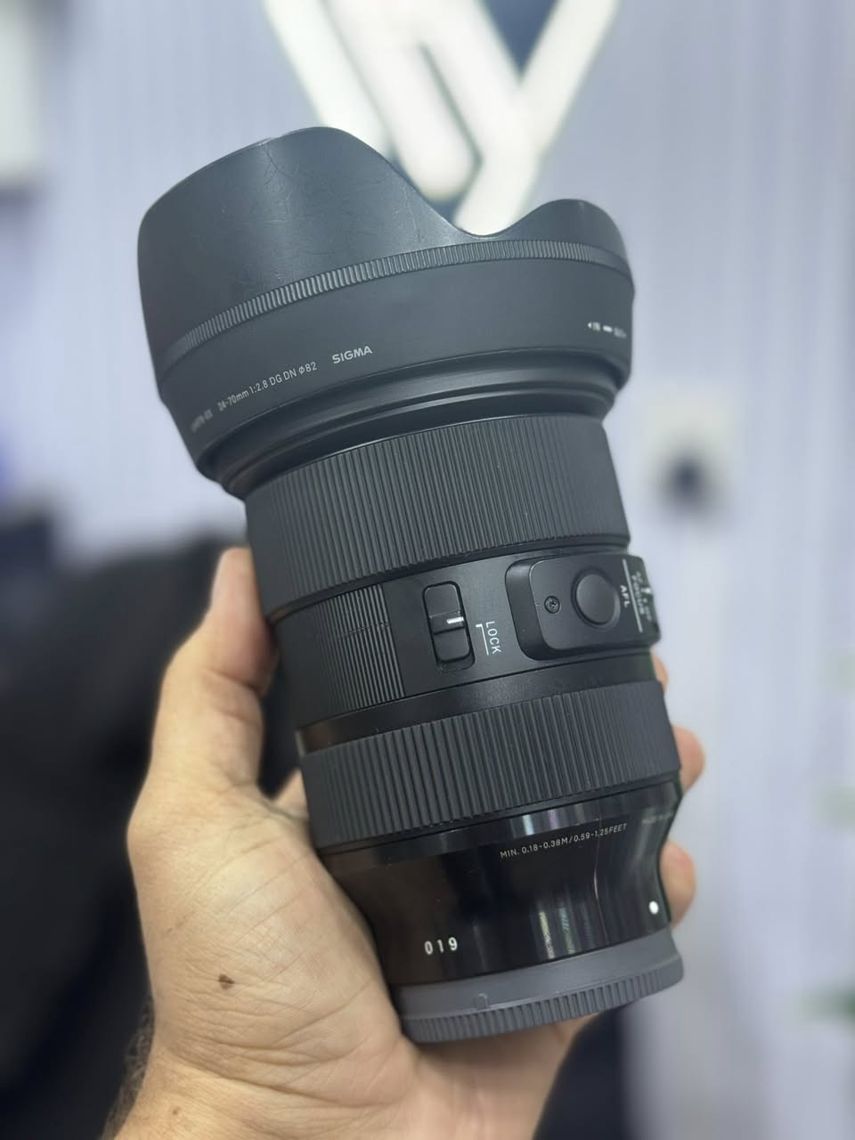 #daste_dw_مستعمل
——————————-
#sigma 24-70 F2.8 mark 1
اصدار الاول
—————-
Clean 90‎%‎
ملاحظه / زجاج بيها ضربه بسيطه واضح بالصور
تيبنى / شوشةى لينز شوختةكى هةيه له رسم دياره


**إذا كنت صاحب هذا الإعلان وتريد حذفه لأي سبب، رجاءا أرسل رسالة إلى الدعم الفني**