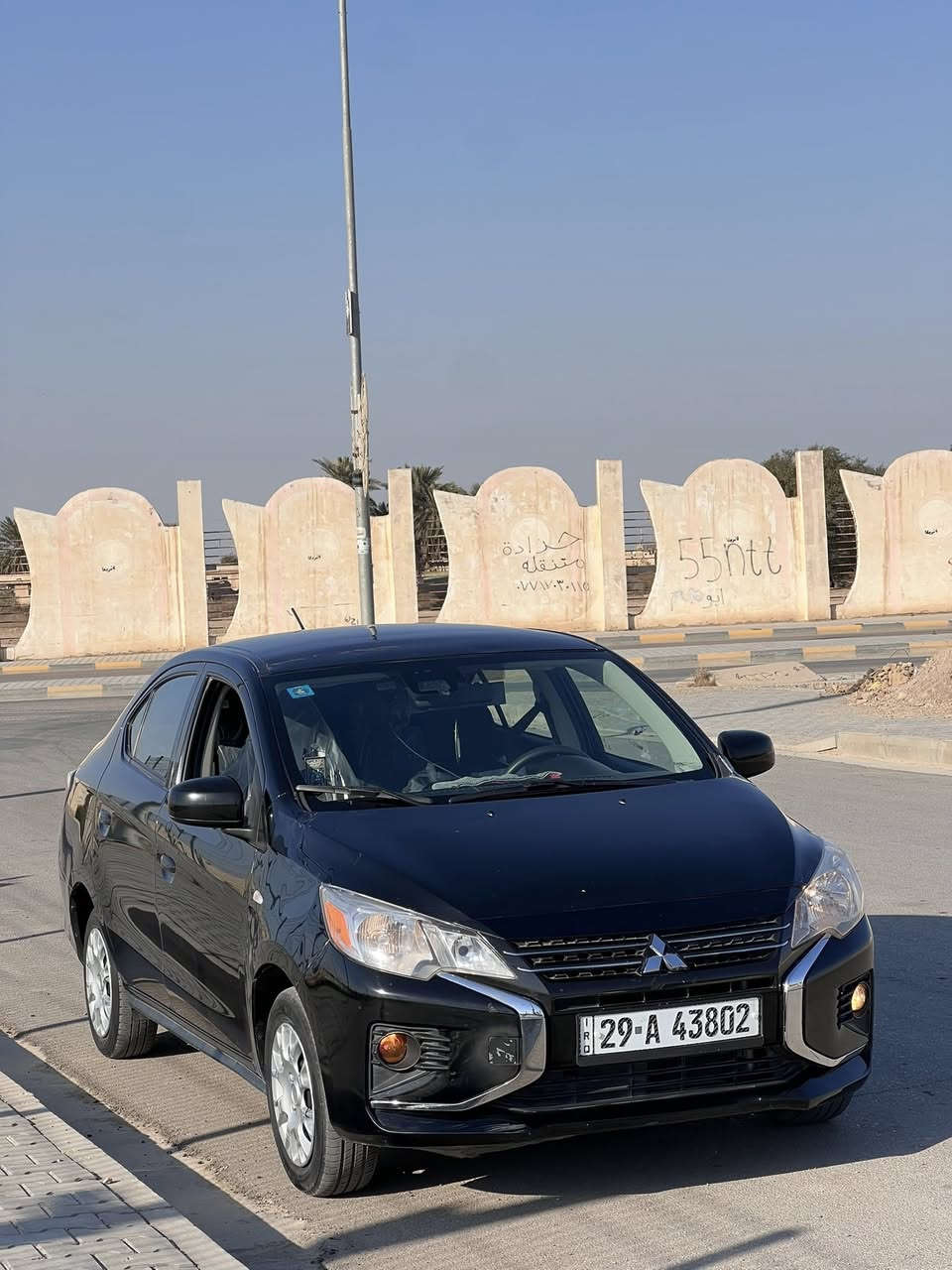 ميراج مسبوشي ٢٣ حادثها جاملغ  امامي جهة السايق ماشية ٤٩ رقم واسط مواصفات رادار+شاشة+تحكم ومثبت سرعة مكانها كوت داموك السعر ب٨٨  للاستفسار ***********
