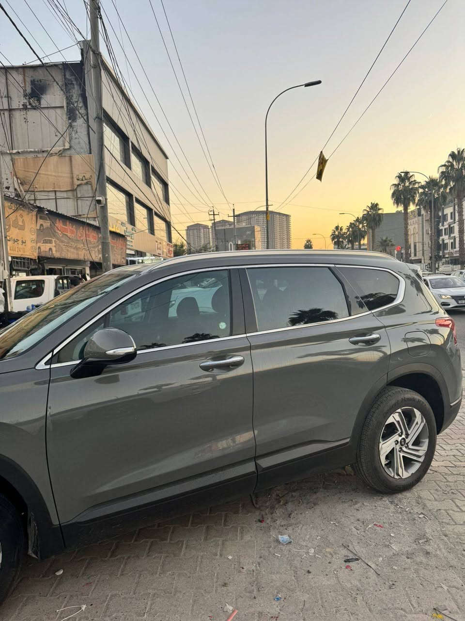 سنتافيه موديل 2023 
 المواصفات  هاترك
بصمه تشغيل+ ابواب
كشن كهرباء
كشنات مخمل 
اشاير مري 
جنطه كهرباء 
محرك ٢٥٠٠ gdi
سايد بريك بصمه 
رادارات جانبيه + اماميه + خلفيه 
بريك توقف ذاتي عند الاقتراب 
مانع انحدار 
٤ انظمه قياده 
اوتو هولد 
شاشه ابل كار بلي الحجم الكبير
تشغيل عن بعد
وباقي المواصفات المعروفه حادثها 
جاملغ وربع البنيد بارد   
بدون ايرباك
اتصال عل رقم غير متواجد مكلف بل نشر ***********
