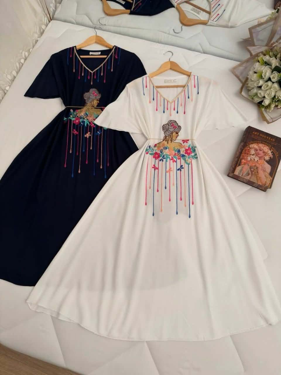 ✨ وصلتكم أحدث موديلات الدشاديش الكشمير القصيرة ✨

👗 دشداشة كشمير قصيرة دبل كلوش
🧵 تطريز كامل أنيق وراقي
🎨 متوفرة بـ 6 ألوان جذابة

📏قياسات 2XL. 3XL. 4XL. 5XL
💎 قماش كشمير درجة أولى – فخامة وجودة
 دعمكم بنات ربي يرزقً الجميع


**إذا كنت صاحب هذا الإعلان وتريد حذفه لأي سبب، رجاءا أرسل رسالة إلى الدعم الفني**
