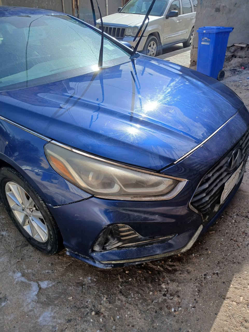 سوناتا موديل 2019 معوقين وارد أمريكي ضربه بنيد وبجم وبيه ضربات على البارد السياره معوقين اشهر قليله وتنتهي 
***********  مكاني البصره
