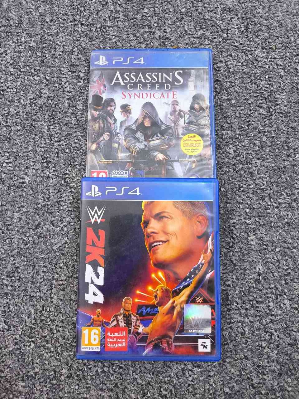 جهاز كلش نظيف
بلي فور 
سعه الذاكره مالته 1 تيرا 
وياه يدات ثنين اصليه وكاله
وملحقاته كلهن الاصليه 
وياه اقراص مصارعه 24 
واساسن كريد سيندكت
والجهاز مامفتوح بي برغي 
عامل وشوف الاسعار 
السعر 300 الف وبي مجال بسيط


**إذا كنت صاحب هذا الإعلان وتريد حذفه لأي سبب، رجاءا أرسل رسالة إلى الدعم الفني**