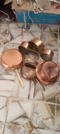 جداري نحاس احمر والقبضة براص اصفر وزن الكل 3 كيلو سعر 60 الف بغداد الش...