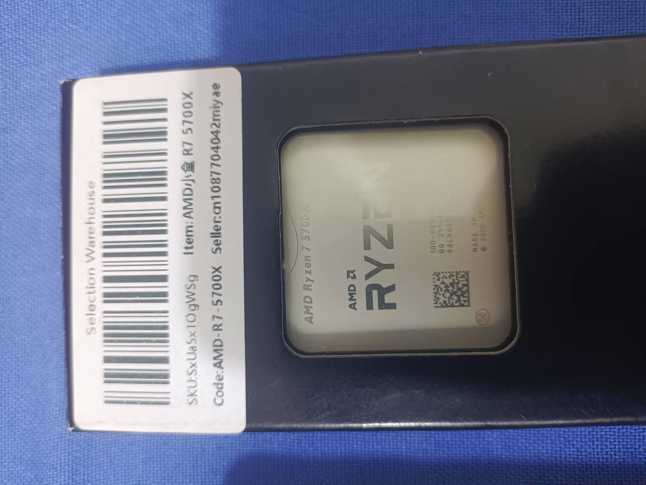 كومبو
بورد B550 M سلوت رام 4 
معالج R7 5700x
هارد M.2 1T 
رامات 8*2 3200 RGB 
مبرد Deep Cool


**إذا كنت صاحب هذا الإعلان وتريد حذفه لأي سبب، رجاءا أرسل رسالة إلى الدعم الفني**