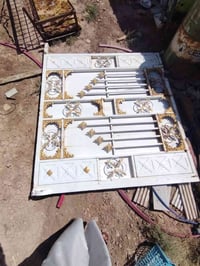 باب اسلايت • حديد قوي • مصبوغ