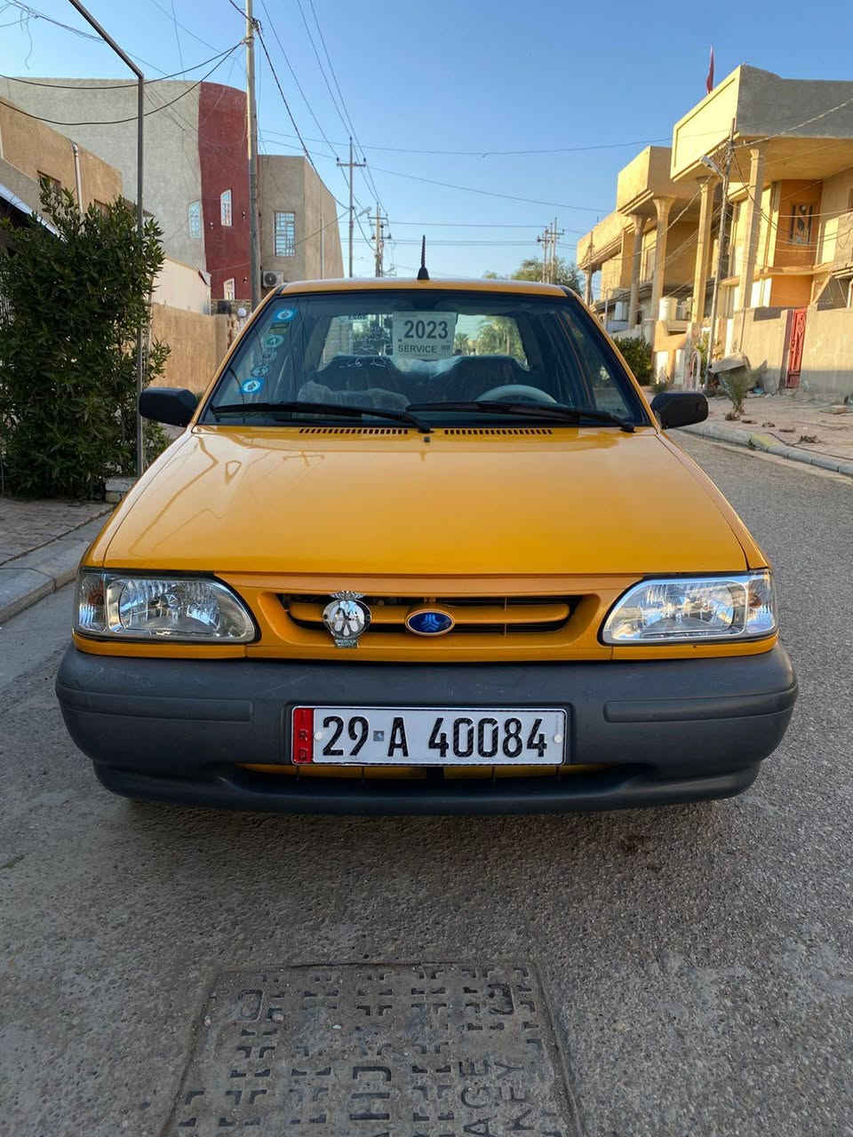 السلام عليكم سيارة سايبا موديل 2023 للبيع مكفولة كفالة عامة السيارة جديدة كلش تخم تاير جديد رقم واسط انكليزي باسمي مصفرة هيأة وغرامات مكاني كوت للاستفسار الاتصال على الرقم الهاتف ***********
