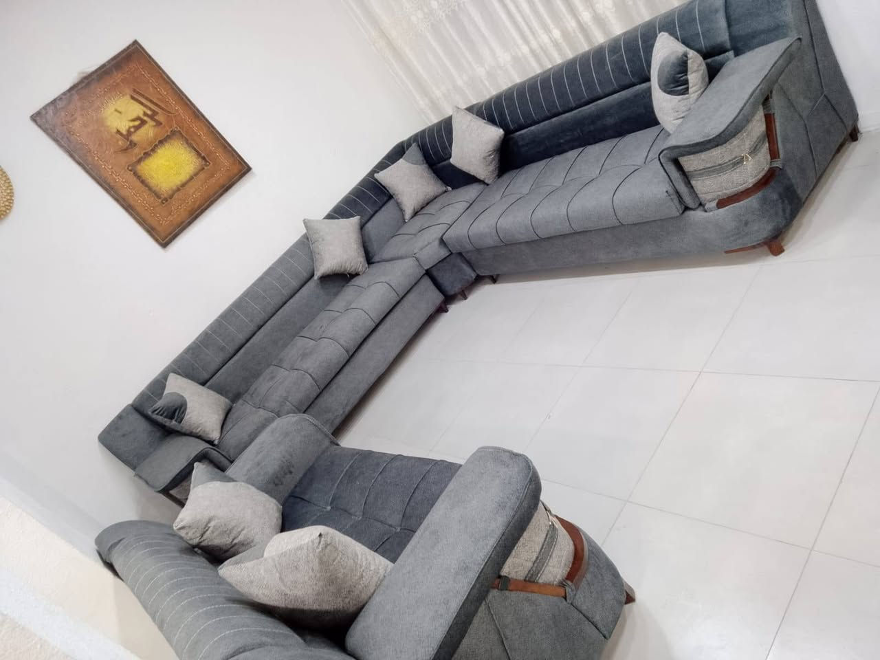 0796878429 
#_طقم_كنب_كورنر10مقاعد_تفصيل_كوالتي
إجديد وليس مستعمل
وخشب سويد سويد وزان ودهان جوزي
وقماش وتر بروف واسفنج دنلوب وقعده مريحه جدا
ومقعد متحرك سهل لغسيل
ومشغول بإتقان شغل تواصي اتقيل
جيب نجارك معك
والله يبارك لصاحب النصيب بسعر مغري جدا
خدمة التوصيل لبيتك


**إذا كنت صاحب هذا الإعلان وتريد حذفه لأي سبب، رجاءا أرسل رسالة إلى الدعم الفني**