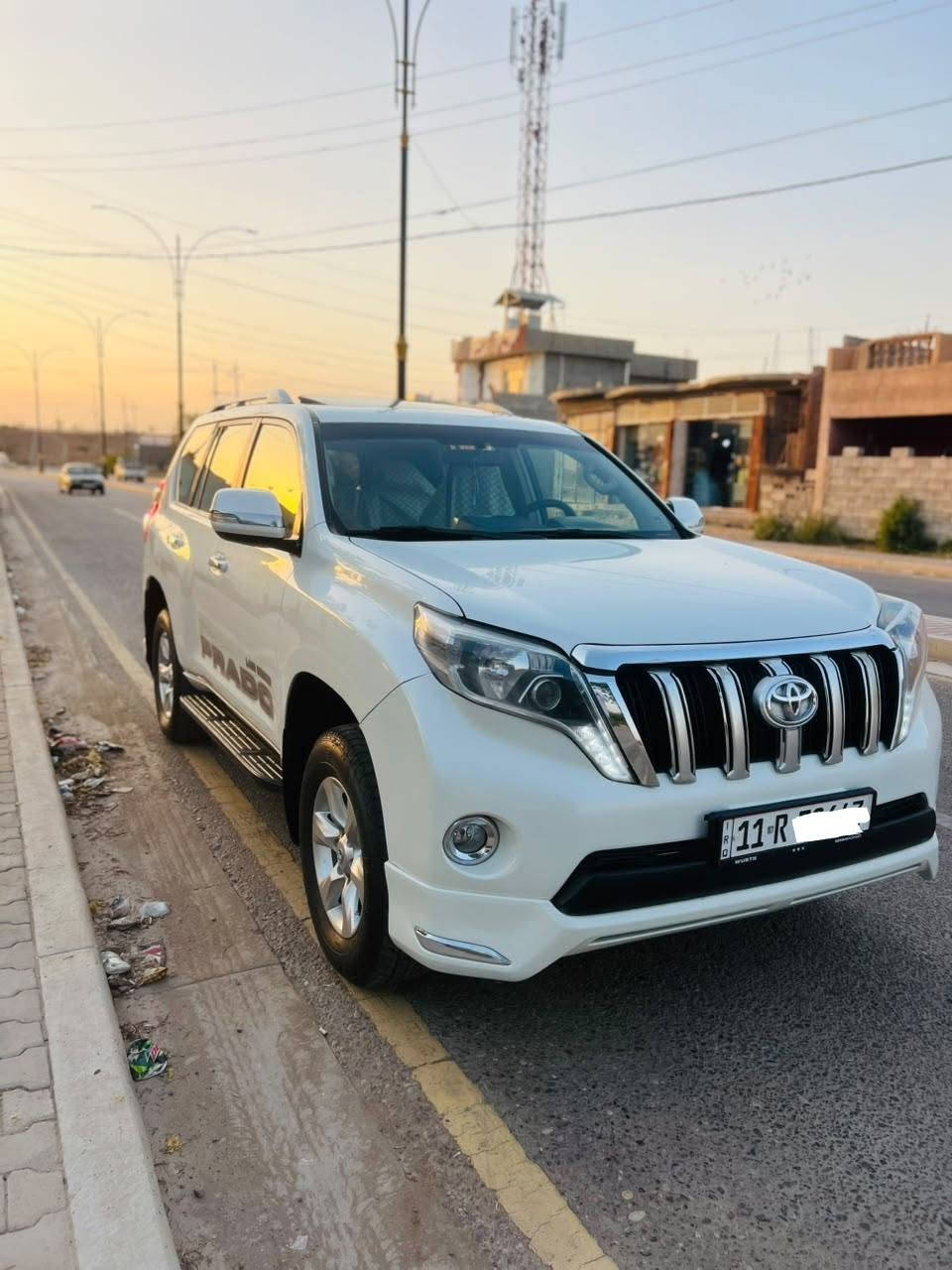 برادو ٢٠١٣ txl كويتي بغداد مكفوله من الصبغ والتبديل
سونار بالنشر موجود 
بصمتين تشغيل وابواب...حساس خلفي
كاميرا.. محرك ٦ مكفول.. سبعه راكب
اشاير مري.. دبل تانكي.. تحكمات ستيرن
مكان السياره صلاح الدين بلد
***********
