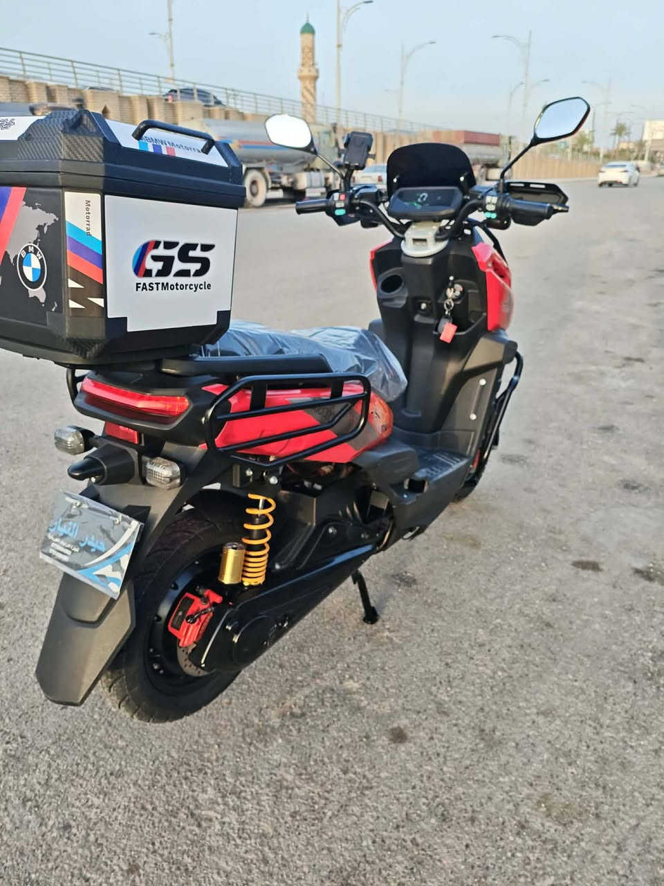 سلام عليكم دراجه اباجي جديده.معنه كلمه  استعمال شهرين
بطاريات مصطره شرط لفحص
موديل2025 
مكاني فلوجه
رقم ***********
