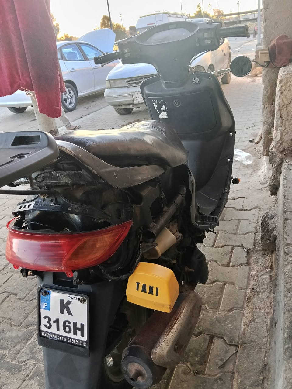 دراجه فراشه للبيع  
سعر 250 وبيها مجال 
📌شغاله سلف هندر 📌
📌بس عوزها باتري 📌


**إذا كنت صاحب هذا الإعلان وتريد حذفه لأي سبب، رجاءا أرسل رسالة إلى الدعم الفني**