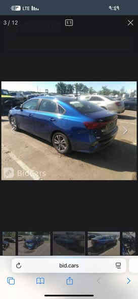 السلام عليكم للبيع كيا فورتي 
موديل 2022 
السياره وارد وكلشي موضح بلمنشور حادثها وسونارها موجود بدون ايرباك 
ماشيه 58
رقم اربيل جديد سنويه جديده هزه قبل شهرين السياره مناقصهه شي وترايها كلش حلو السعر 139 وبيهال مجال بسيط للشراي
للاستفسار الاتصال 
***********
