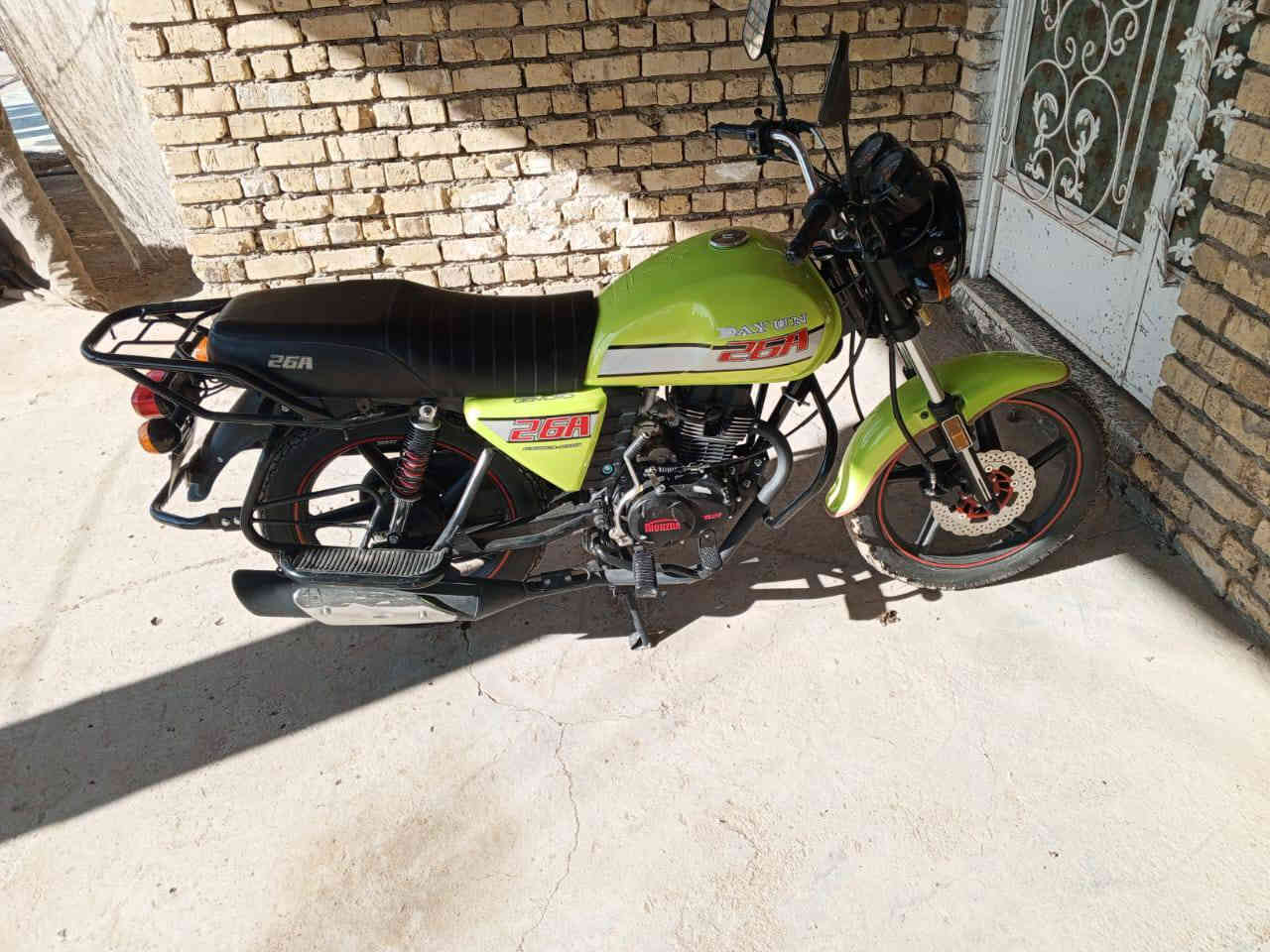 دراجه للبيع دايون نفخ موديل 2025 عنوان بابل حمزه الغربي سعر مليون 800 استفسار رقمد*********** اوراق اصولي
