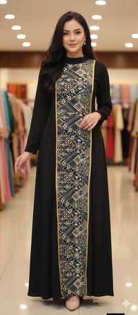 دراعة كويتي • تطريز يدوي • مقاسات M-3XL