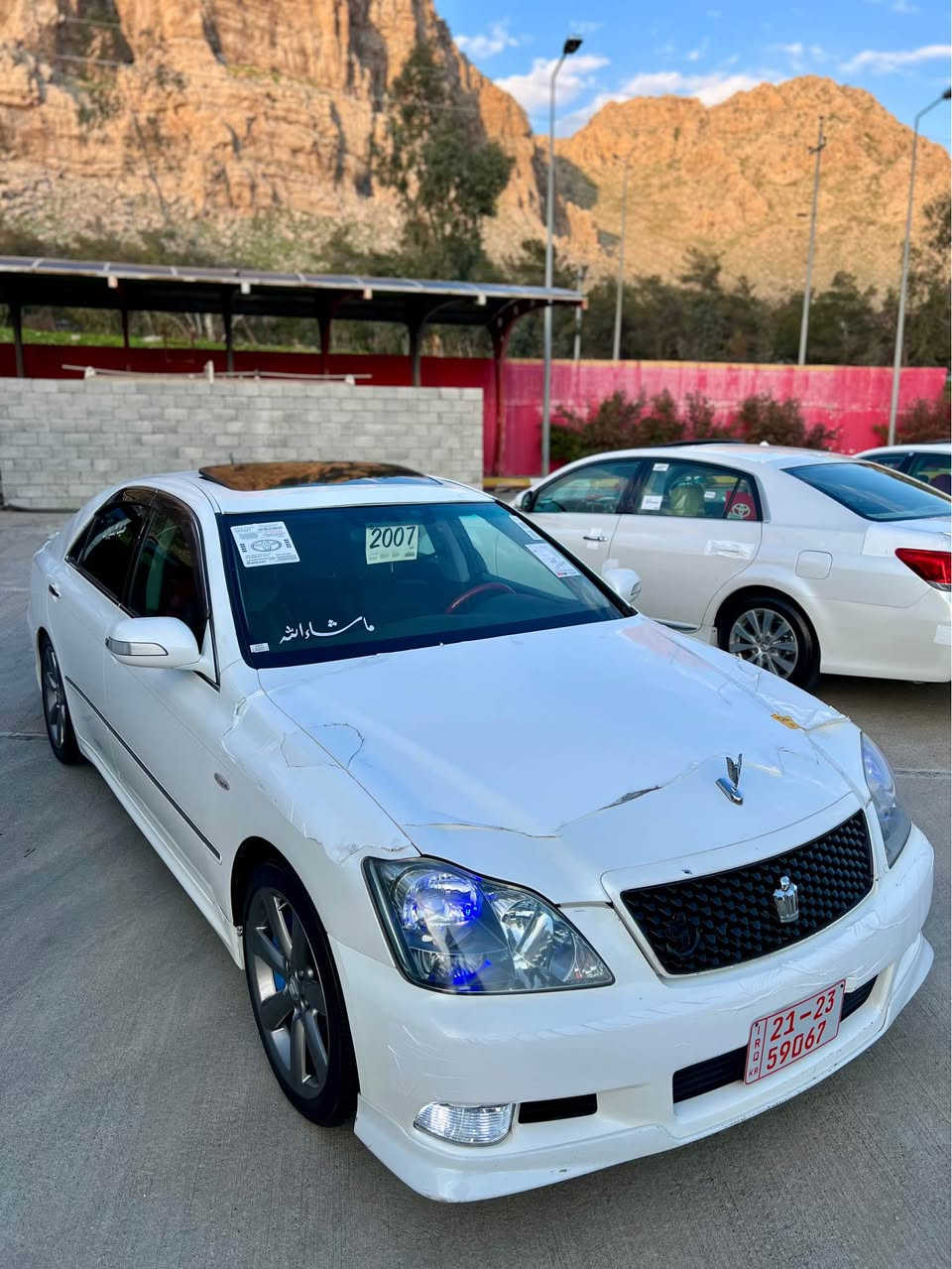 سەرەتا بەناوی خوای گەورەو میهرەبان
تویتا کڕاون شاهینە بڕاوە بڕاوە بۆفرۆشتن

بۆ پرسیارو عەیبوو عار  ٢٥٠مەسرەف تەلەفۆن مەکە هیچی تیانیە
بڕاوە بڕاوە
‎شانسی ١٨٤✈️
GRS184
‎٢٠٠٧بەسمە ڕەساسی 
٤تایەو ویلی دینگەی لۆک  
هەرچوار دەبڵی دایس بەدڵی خۆت بەرزیو نزمی پی بکە
٣دوگمەی قەپات قەپات مواسەفات✅
سڵاید کوشن جڵد هیتەر  فۆڕمیکا سور
سوکان حەیزەران
ئاوینە ئیشارەت وکارەباو شەفت
‎کامل سەماعەو ئیمپریفایەری بیلادی مەزبووتە
٥بەسمە 
نمونە لەجوانی
بی چاڵ بی شوخت بی دەعم بی لیدراو 
بەس شوین بڕاوەکانی بۆیاخە
سەیارەکە ٢٥٠ی مەسروفی تیانیە
هایدرۆلیکی گیڕی گۆراوە ڕۆنی مەکینە گۆڕاوە سیرفزی عام کراوە
بانسو فلنجەی لۆکی بۆ بەسراوە
تەبرید بەسراوە
ساردو گەرم بەشەرت 
کوشن و فۆڕمیکای زۆر جوان ماوەتەوە
١٧١هەزار حەقیقی ڕۆشتوە
دەعامی بۆ دەعامی بەشەرت
گیڕو مەکینە بۆیاخ دەعم لیدراو کەڤەرگۆڕاو  تەقەو ڕەقە هەموو گیانی
بەشەرت✅
نرخ:٦٥$
شوێن ڕانیە
٠۷٥٠٠٥۸٦٠۹۷
٠۷۷۳۸۸٥۷۹٦۳ رانية, السليمانية


**إذا كنت صاحب هذا الإعلان وتريد حذفه لأي سبب، رجاءا أرسل رسالة إلى الدعم الفني**