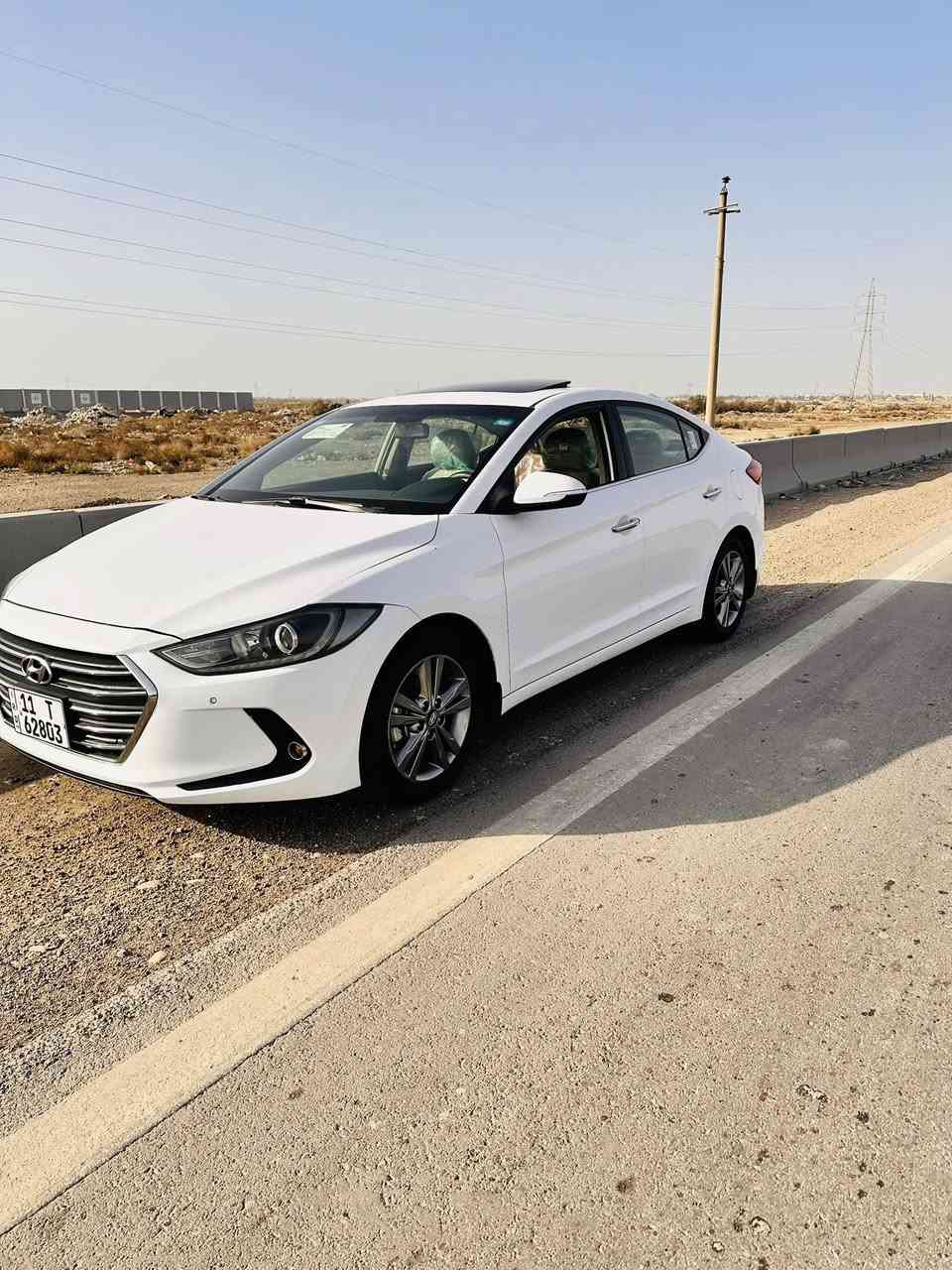 السلام عليكم النترا 2018 خليجه GLSالسياره جديده فتحه كشنات جلد تحكمات مري شفط اشاير بالمري محرك 2000 دوش السياره مكفوله كلها بيها بس دعاميه صبغ للجماليه ماشيه 90 الف 
السعر 150$ وبيها مجال 
المكان : بغداد شعلة
الرقم ***********
