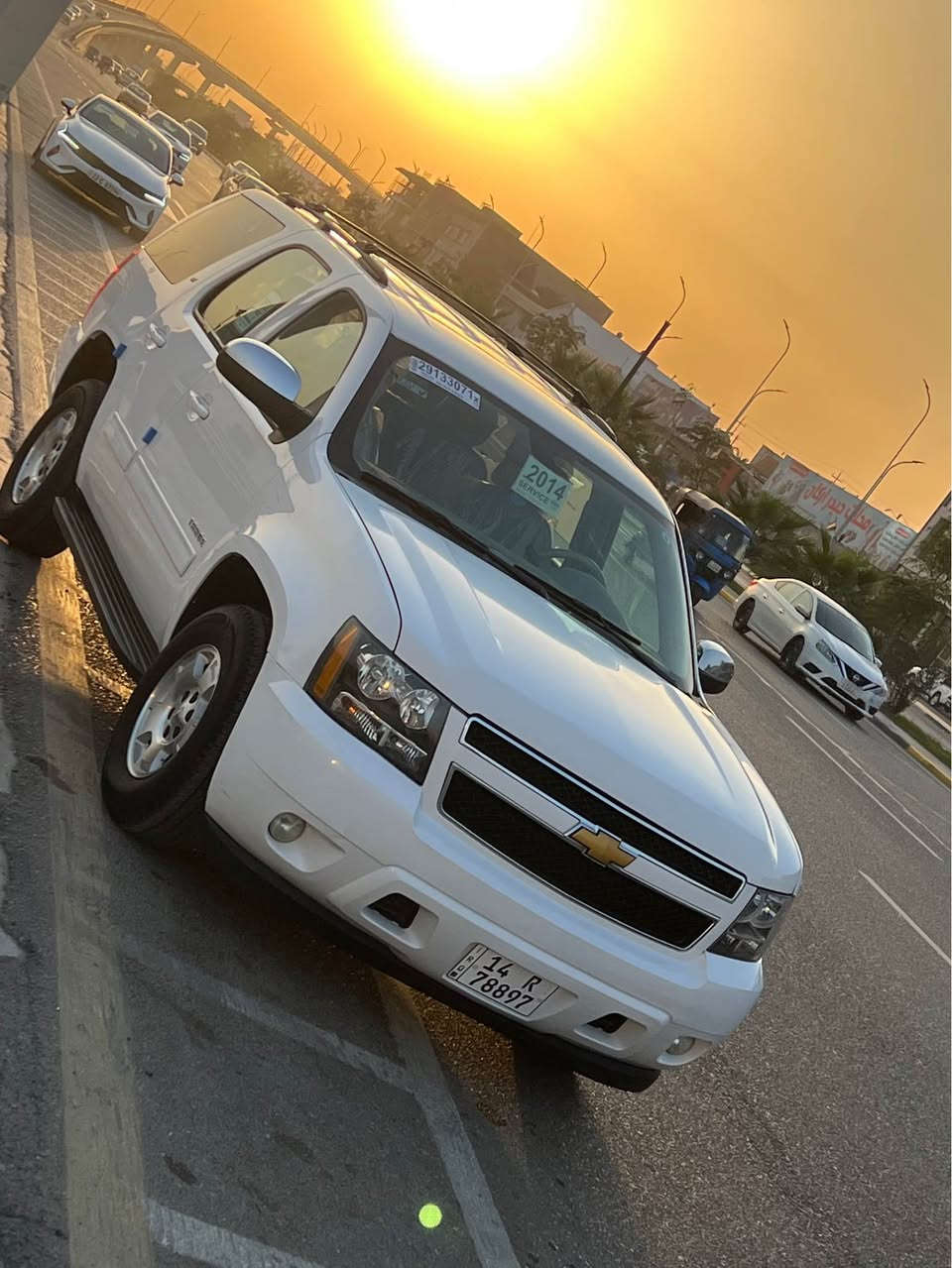 سلام عليكم 
تاهو 2014 LT مكفوله من ضربه وصبغ وتبديل بيها ملاحضات ماشيه 170 الف رقم بصره الدولي الجديد سياره جديده كلش حتا خياس ما بيها وكفاله وجاهزه من كلشي عنوان السياره البصره المعقل 
📞*********** راعي السياره البصرة, العراق
